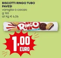 Kanguro Biscotti Ringo Tubo Pavesi offerta
