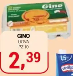 Supermercati Spesa Mia Gino uova offerta