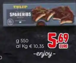Kanguro Tulip spareribs offerta