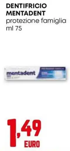Kanguro Dentifricio Mentadent protezione famiglia offerta