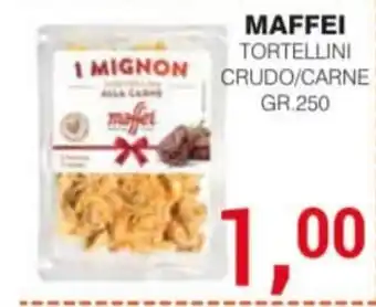 I Mignon tortellini alla carne maffei