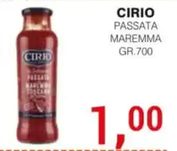 Supermercati Spesa Mia Passata Maremma Cirio offerta
