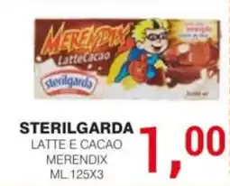 Supermercati Spesa Mia Sterilgarda Latte e Cacao Merendix offerta