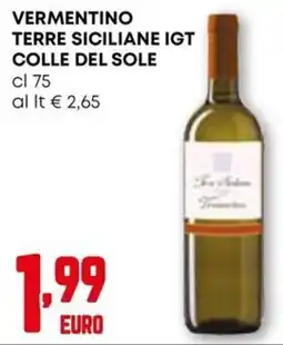 Kanguro Vermentino Terre Siciliane IGT Colle del Sole offerta