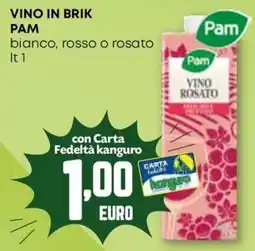Kanguro Vino in brik Pam offerta