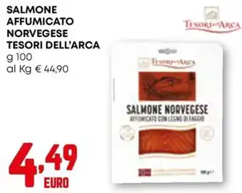 Kanguro Salmone norvegese affumicato con legno di faggio offerta