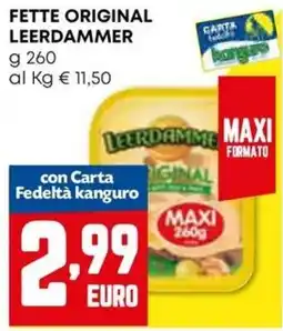 Kanguro Fette original Leerdammer offerta