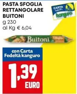 Kanguro Pasta sfoglia rettangolare Buitoni offerta