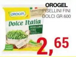 Supermercati Spesa Mia Orogel Dolce Italia pisellini fini dolci offerta