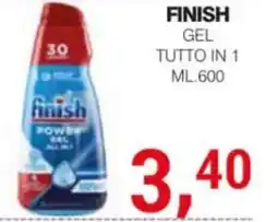 Supermercati Spesa Mia Finish gel tutto in 1 offerta
