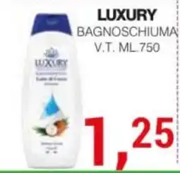 Supermercati Spesa Mia Luxury bagnoschiuma offerta