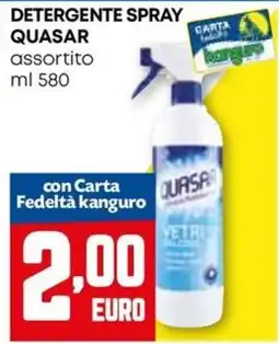 Kanguro Detergente spray Quasar assortito offerta