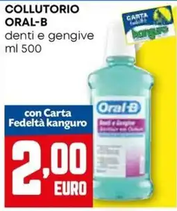 Kanguro Collutorio Oral-B denti e gengive offerta