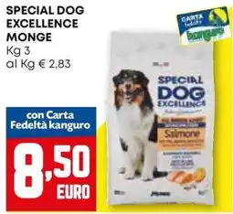 Kanguro Special Dog Excellence Monge offerta