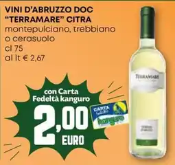 Kanguro Vini d'Abruzzo DOC Terramare offerta