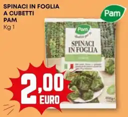 Kanguro Spinaci in foglia Pam offerta