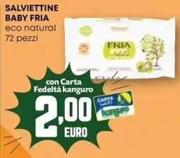 Kanguro Salviettine baby fria eco natural offerta