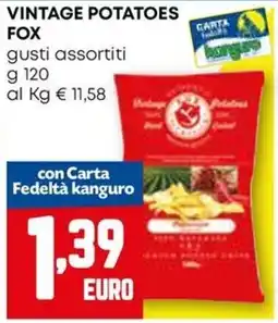 Kanguro Vintage potatoes Fox offerta