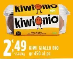 Rossotono Carrefour Kiwi Giallo Bio offerta