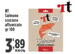 Rossotono Carrefour Salmone scozzese affumicato offerta