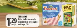 Rossotono Carrefour Teneroni l'Abc della merenda offerta