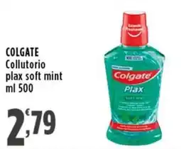 Rossotono Carrefour Colgate collutorio plax soft mint offerta