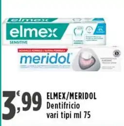 Rossotono Carrefour Elmex/Meridol Dentifricio offerta