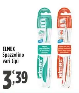 Rossotono Carrefour Elmex Spazzolino offerta
