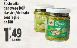 Rossotono Carrefour Pesto alla genovese DOP offerta