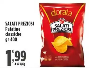 Rossotono Carrefour Salati preziosi Patatine classiche offerta