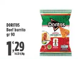 Rossotono Carrefour Doritos Beef burrito offerta