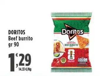 Rossotono Carrefour Doritos Beef burrito offerta