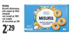 Rossotono Carrefour Biscotti dolcesenza Misura offerta