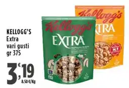Rossotono Carrefour Kellogg's Extra vari gusti offerta