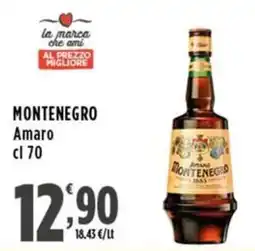 Rossotono Carrefour Montenegro Amaro offerta