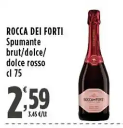 Rossotono Carrefour Spumante Rocca dei Forti offerta
