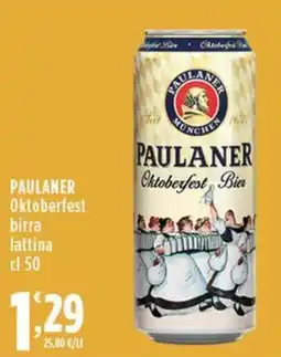 Rossotono Carrefour Paulaner Oktoberfest birra offerta