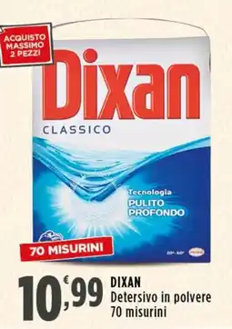 Rossotono Carrefour Dixan classico offerta