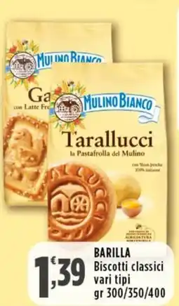 Rossotono Carrefour Tarallucci Mulino Bianco offerta
