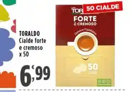 Rossotono Carrefour Toraldo Cialde forte e cremoso offerta