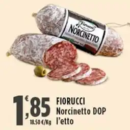 Rossotono Carrefour Fiorucci Norcinetto DOP offerta
