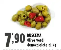 Rossotono Carrefour Buscema Olive verdi denocciolate offerta