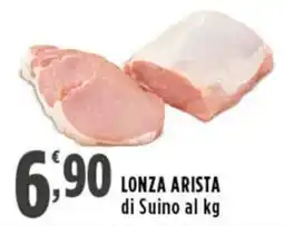 Rossotono Carrefour Lonza arista di Suino offerta