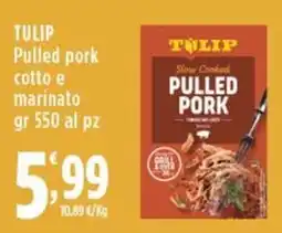 Rossotono Carrefour Tulip pulled pork offerta