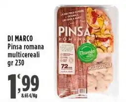 Rossotono Carrefour Di Marco Pinsa romana multicereali offerta
