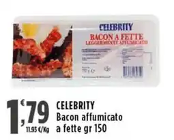 Rossotono Carrefour Celebrity Bacon affumicato offerta