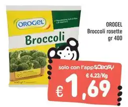 Rossotono Carrefour Oro gel broccoli rosette offerta