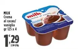 Rossotono Carrefour Milk crema al cacao offerta