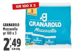 Rossotono Carrefour Granarolo Mozzarella offerta