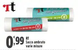 Rossotono Carrefour Sacco ambrato offerta